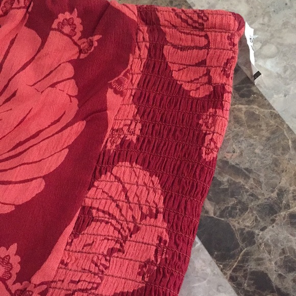 NWT free people ruffle shorts floral - Picture 3 of 4